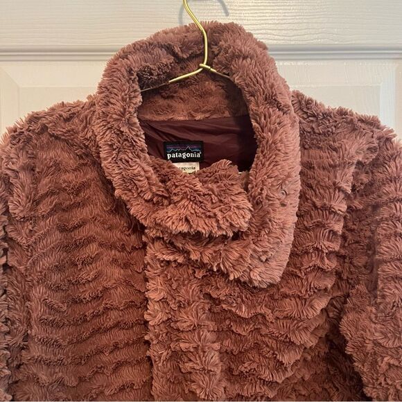 Patagonia Blush Pink Teddy Jacket NWOT - Picture 4 of 8